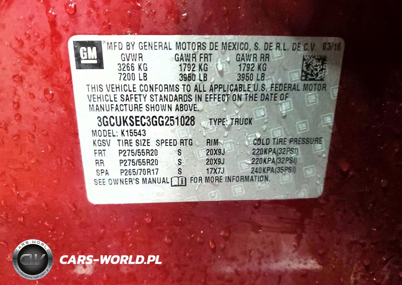 2016 Chevrolet Silverado K1500 Ltz VIN:3GCUKSEC3GG251028 - 12