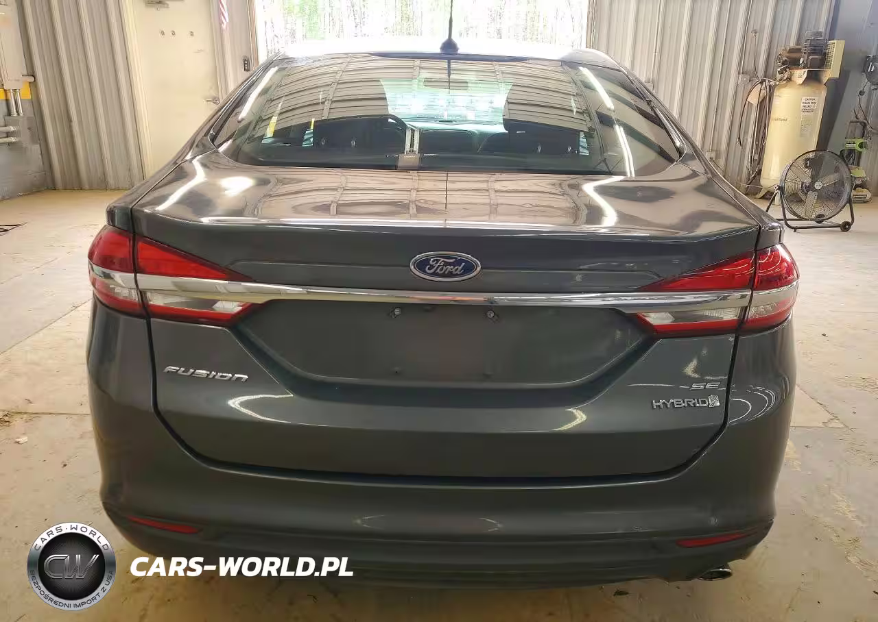 2018 Ford Fusion Se Hybrid VIN:3FA6P0LU9JR137997 - 6