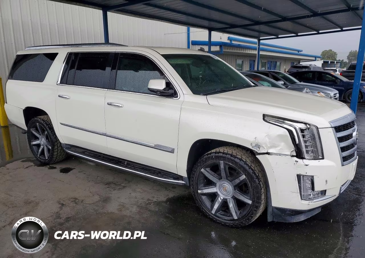 2015 Cadillac Escalade Esv Luxury VIN:1GYS3HKJXFR306416 - 4