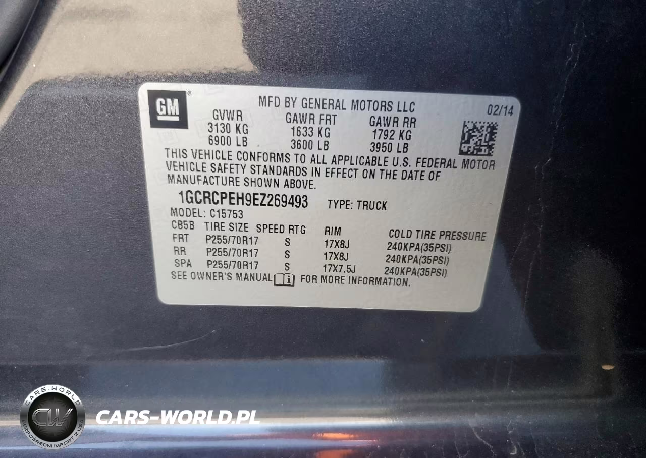 2014 Chevrolet Silverado C1500 VIN:1GCRCPEH9EZ269493 - 24