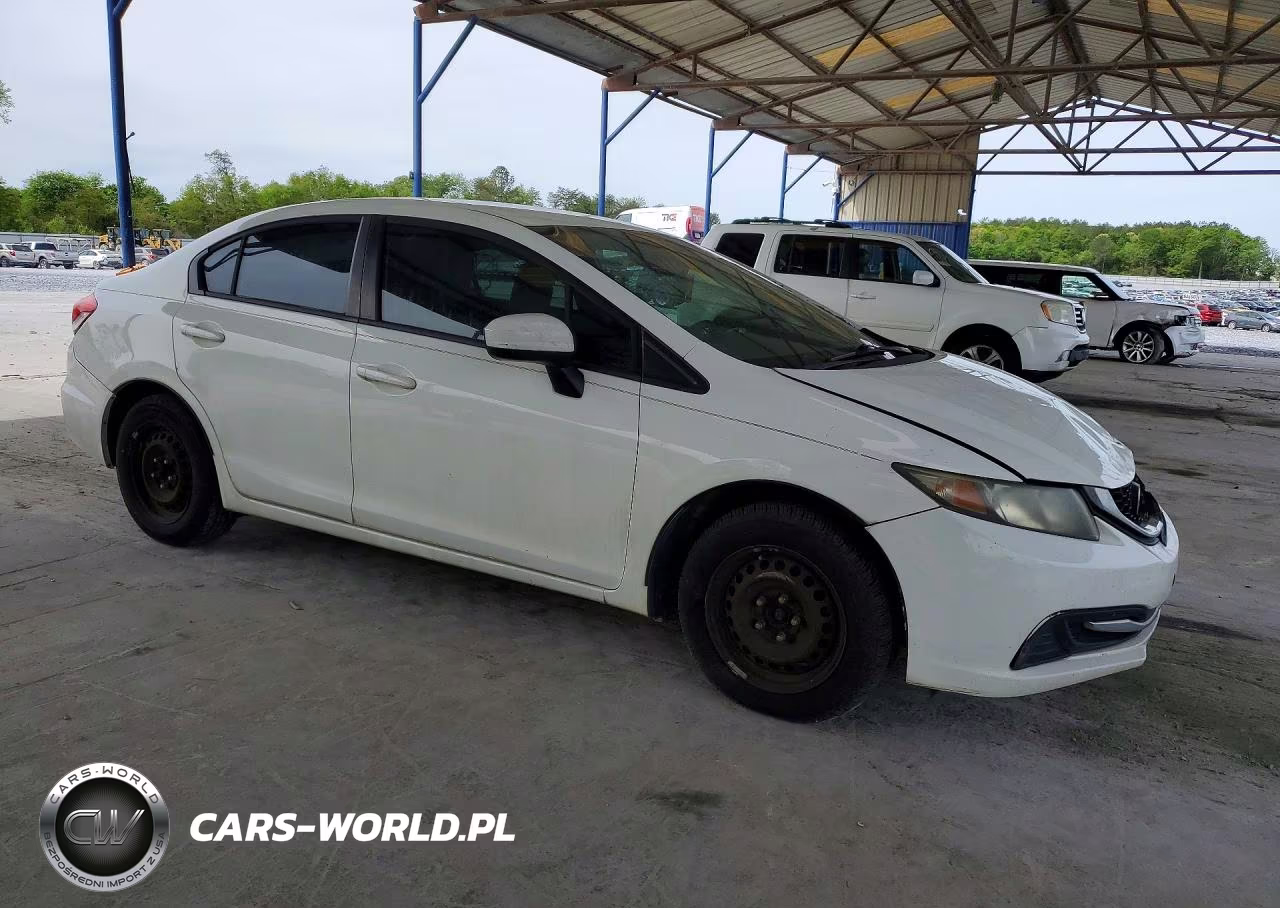 2014 Honda Civic Lx VIN:19XFB2F50EE085763 - 4