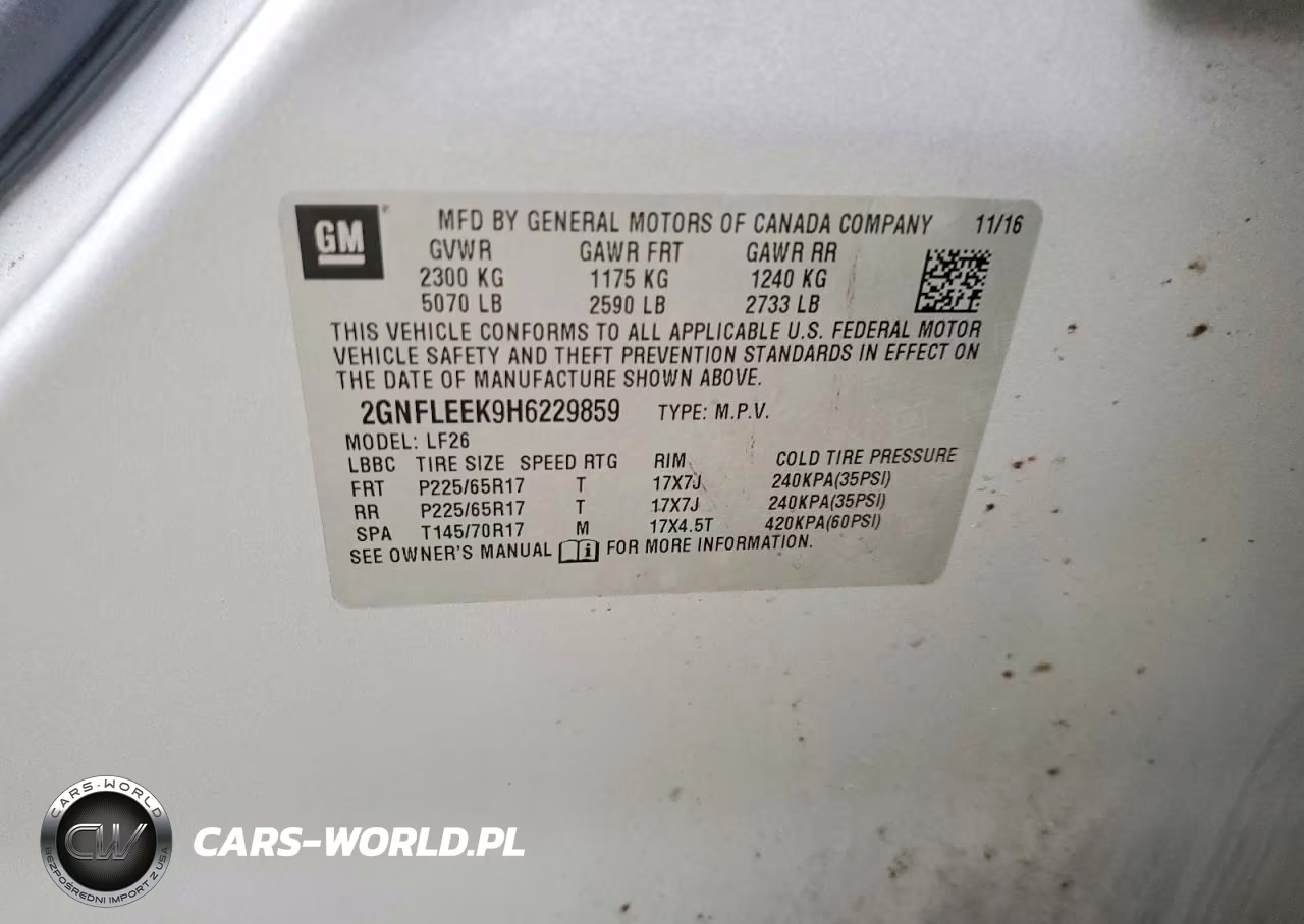 2017 Chevrolet Equinox Ls VIN:2GNFLEEK9H6229859 - 13