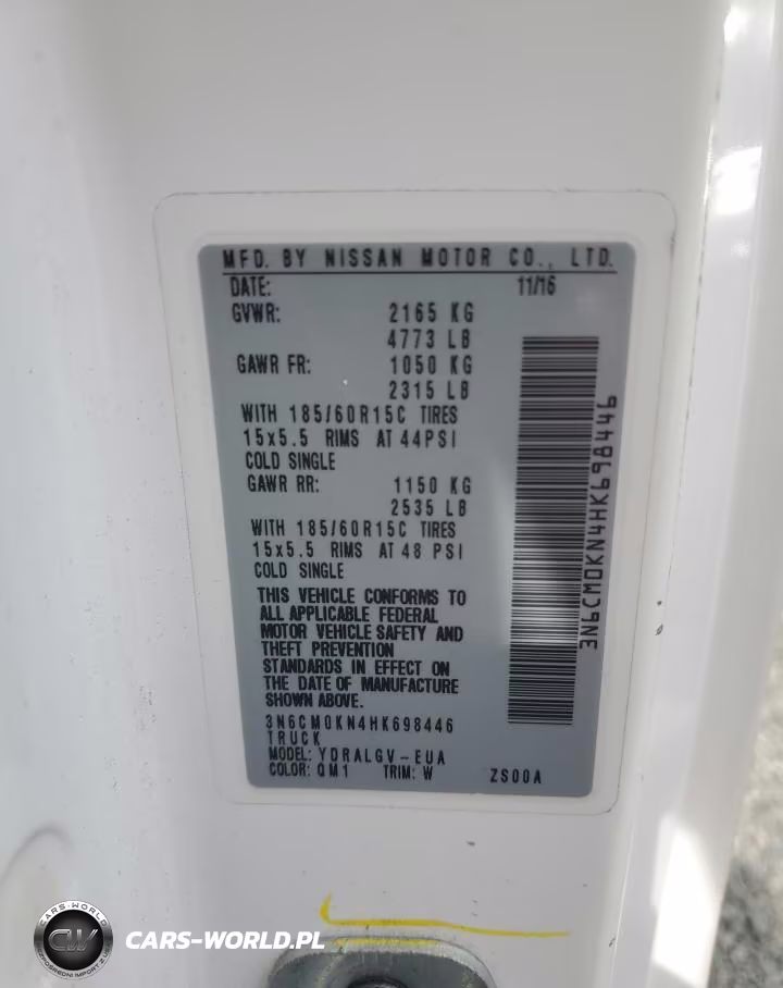 2017 Nissan Nv200 Sv VIN:3N6CM0KN4HK698446 - 12