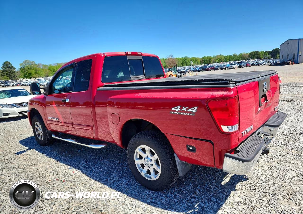 2006 Nissan Titan Xe Ffv VIN:1N6BA06B76N559780 - 2