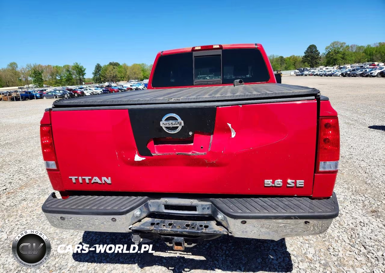 2006 Nissan Titan Xe Ffv VIN:1N6BA06B76N559780 - 6