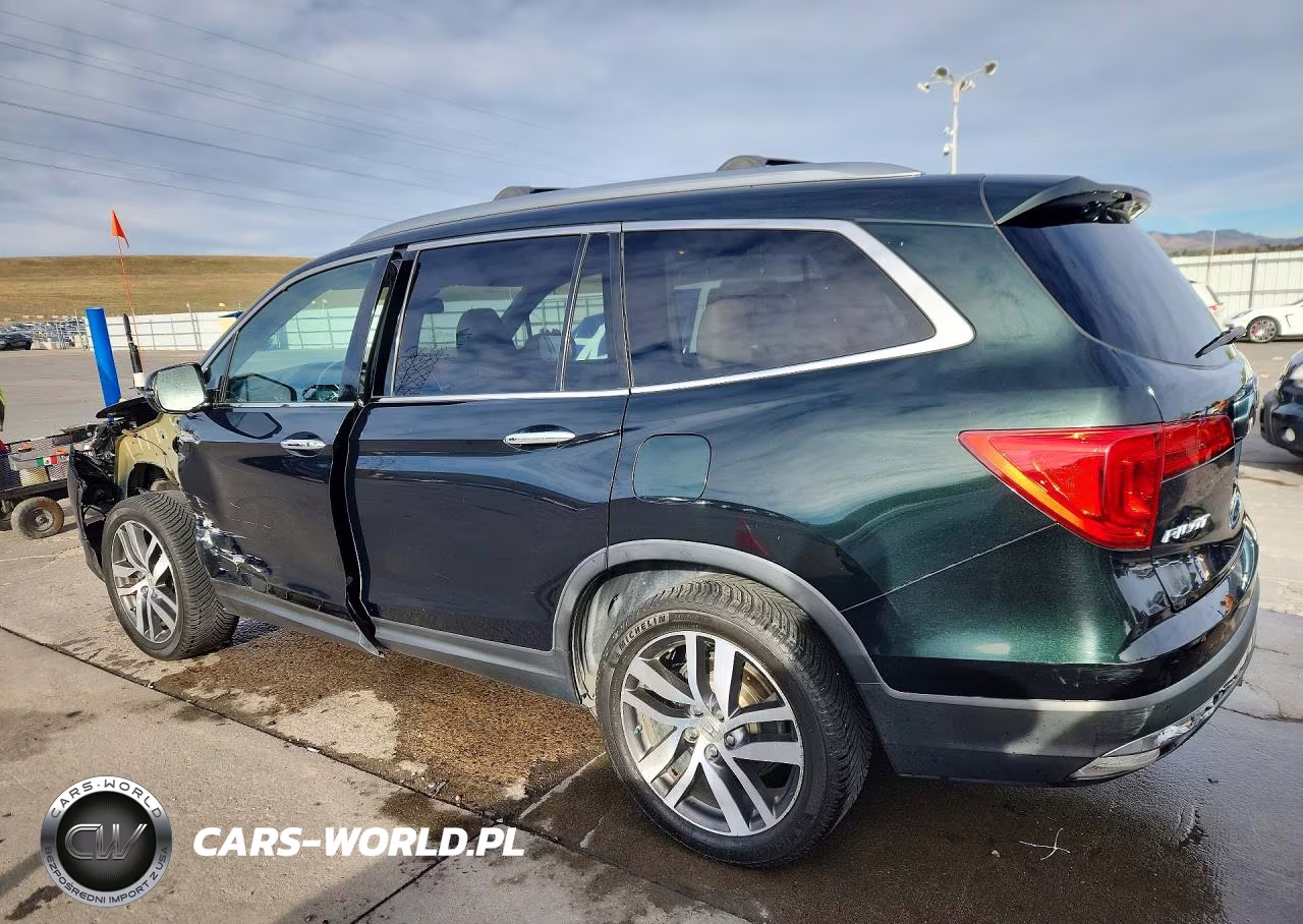 2016 Honda Pilot Elite VIN:5FNYF6H06GB125721 - 2