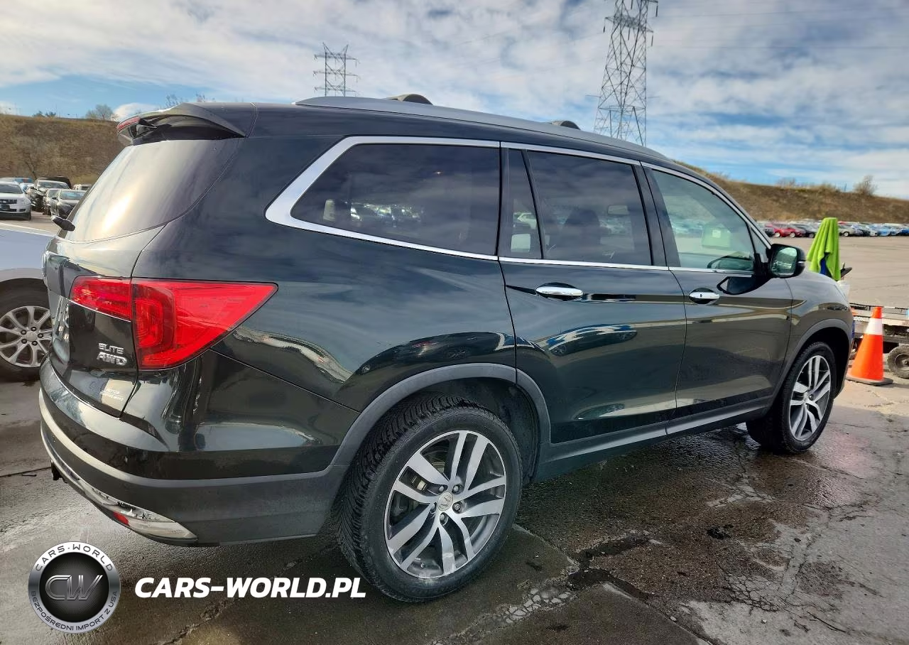 2016 Honda Pilot Elite VIN:5FNYF6H06GB125721 - 3