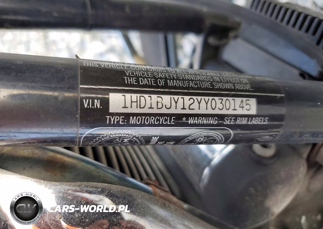 2000 Harley-Davidson Flstc VIN:1HD1BJY12YY030145 - 8