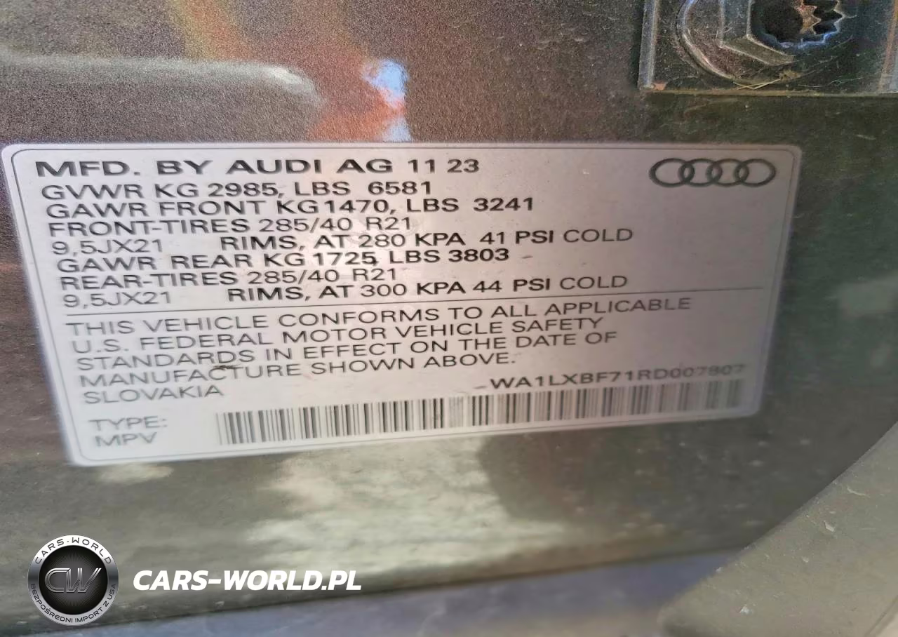 2024 Audi Q7 Premium Plus VIN:WA1LXBF71RD007807 - 14