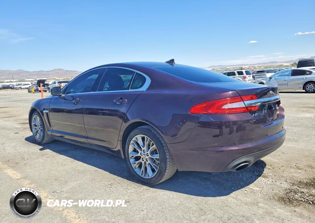 2013 Jaguar Xf VIN:SAJWA0E73D8S70801 - 2