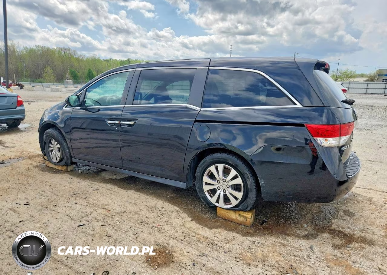 2014 Honda Odyssey Exl VIN:5FNRL5H63EB063669 - 2