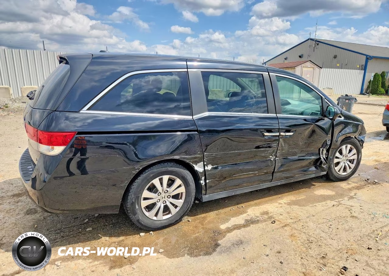 2014 Honda Odyssey Exl VIN:5FNRL5H63EB063669 - 3