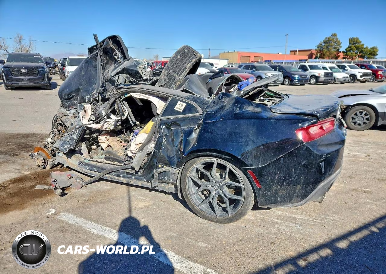 2017 Chevrolet Camaro Lt VIN:1G1FB1RX6H0133862 - 2