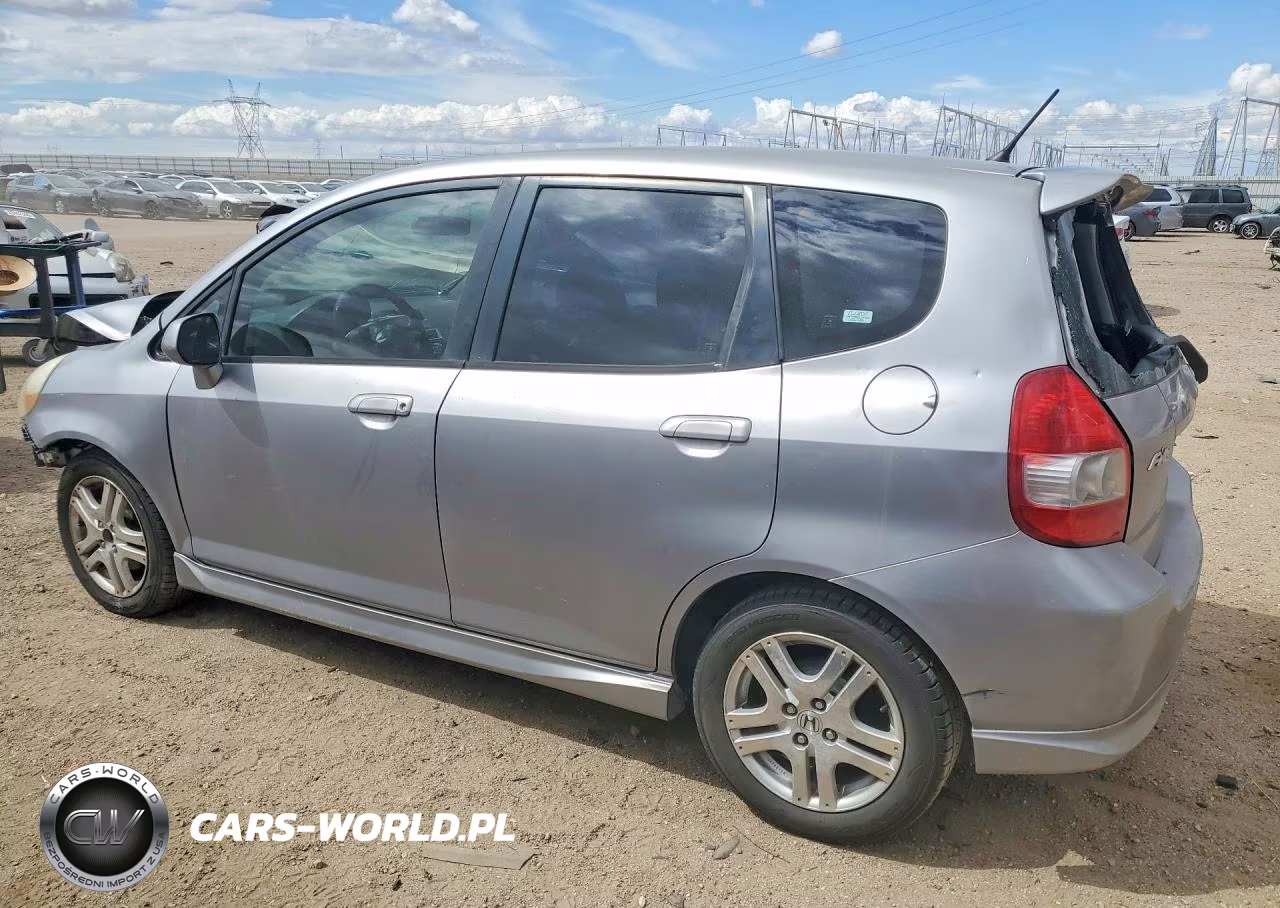 2007 Honda Fit S VIN:JHMGD38657S029505 - 2