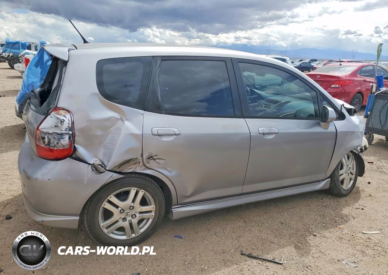 2007 Honda Fit S VIN:JHMGD38657S029505 - 3