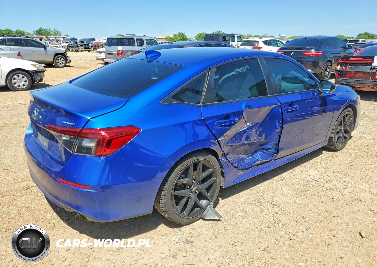 2022 Honda Civic Sport VIN:2HGFE2F58NH516475 - 3