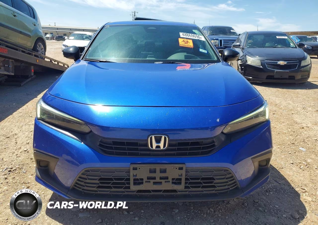2022 Honda Civic Sport VIN:2HGFE2F58NH516475 - 5