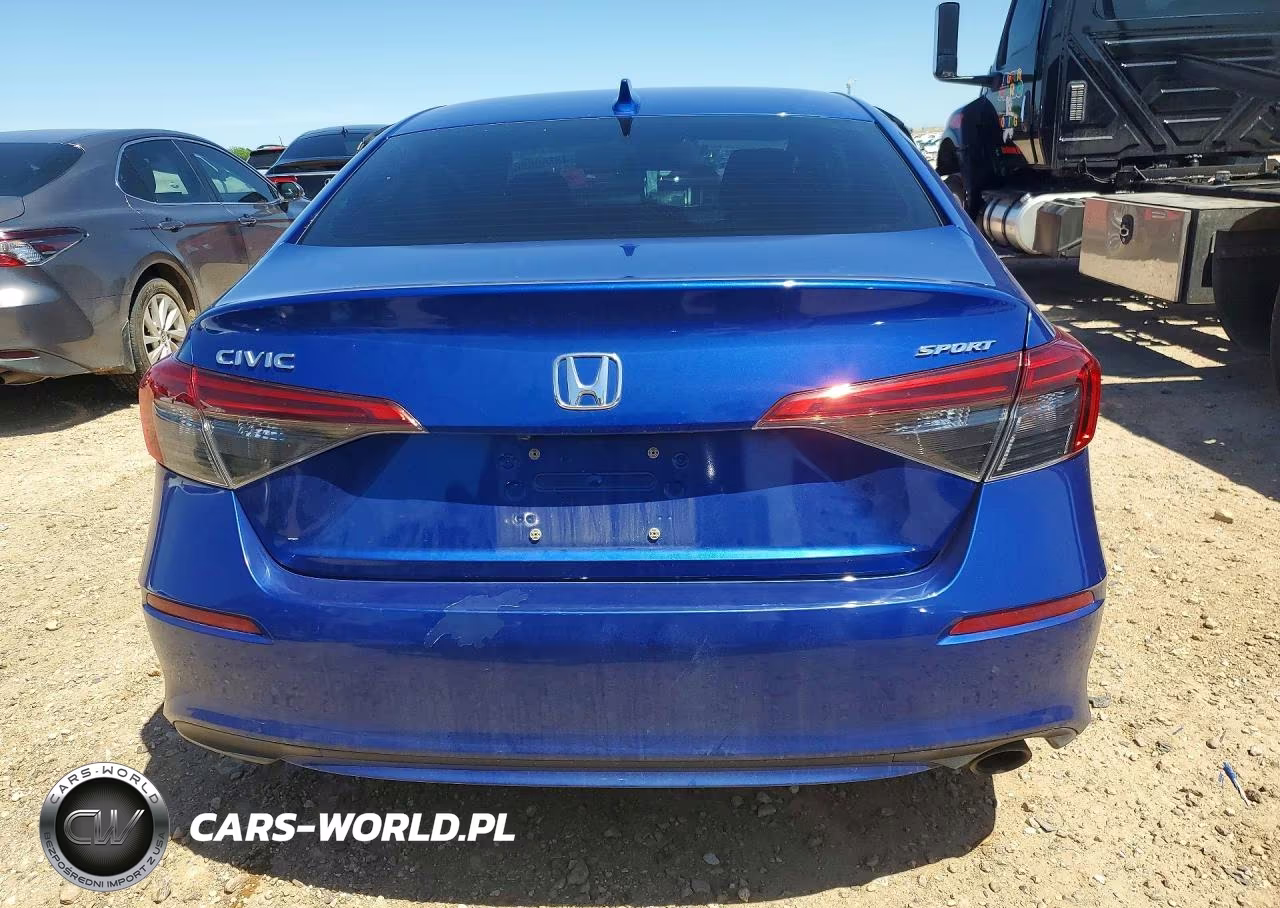 2022 Honda Civic Sport VIN:2HGFE2F58NH516475 - 6