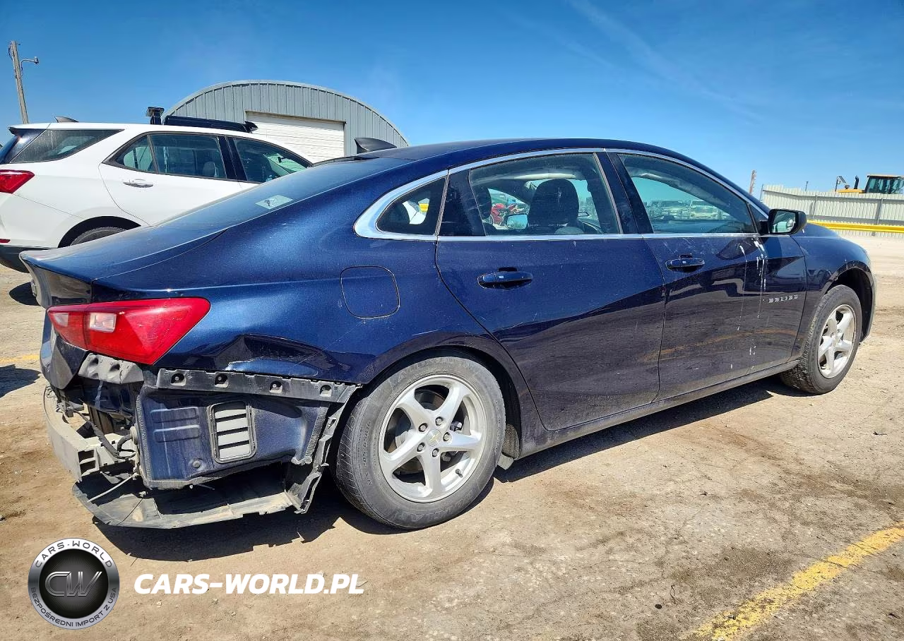 2017 Chevrolet Malibu Ls VIN:1G1ZB5ST7HF186319 - 3