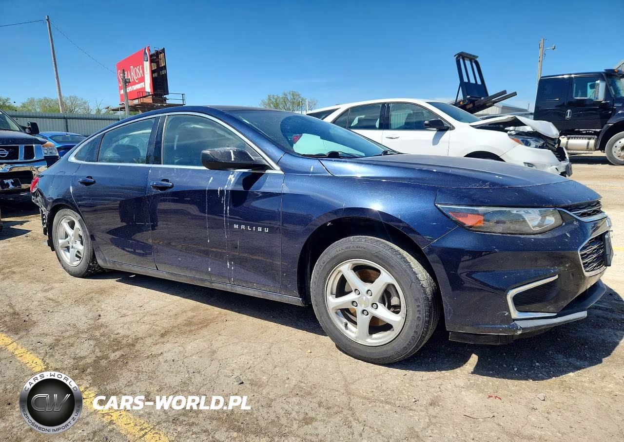 2017 Chevrolet Malibu Ls VIN:1G1ZB5ST7HF186319 - 4