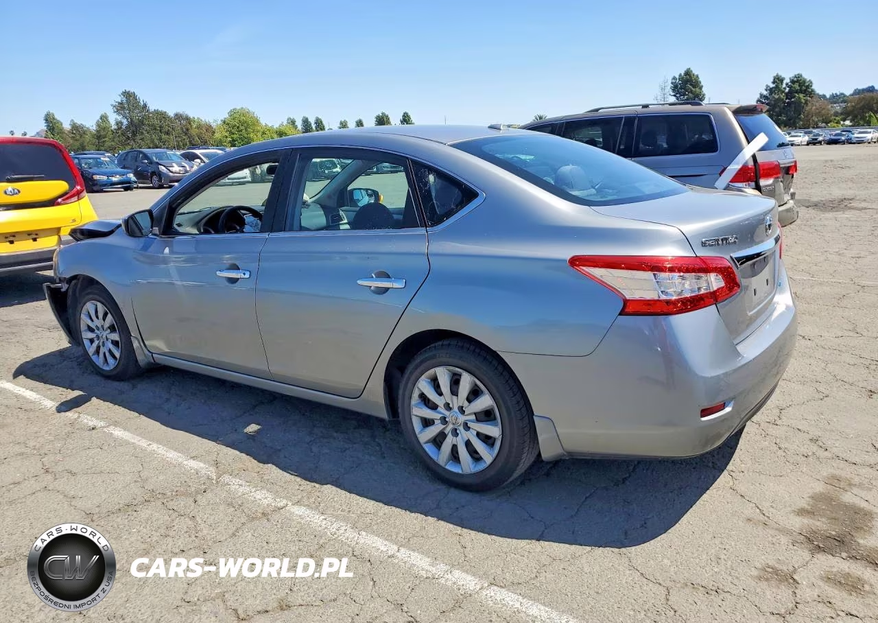 2013 Nissan Sentra S VIN:3N1AB7AP1DL630026 - 2