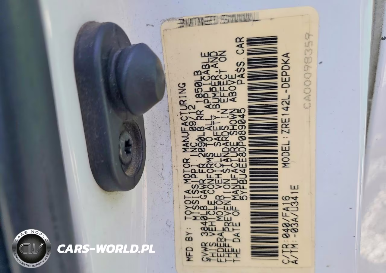 2013 Toyota Corolla L VIN:5YFBU4EE8DP089045 - 12