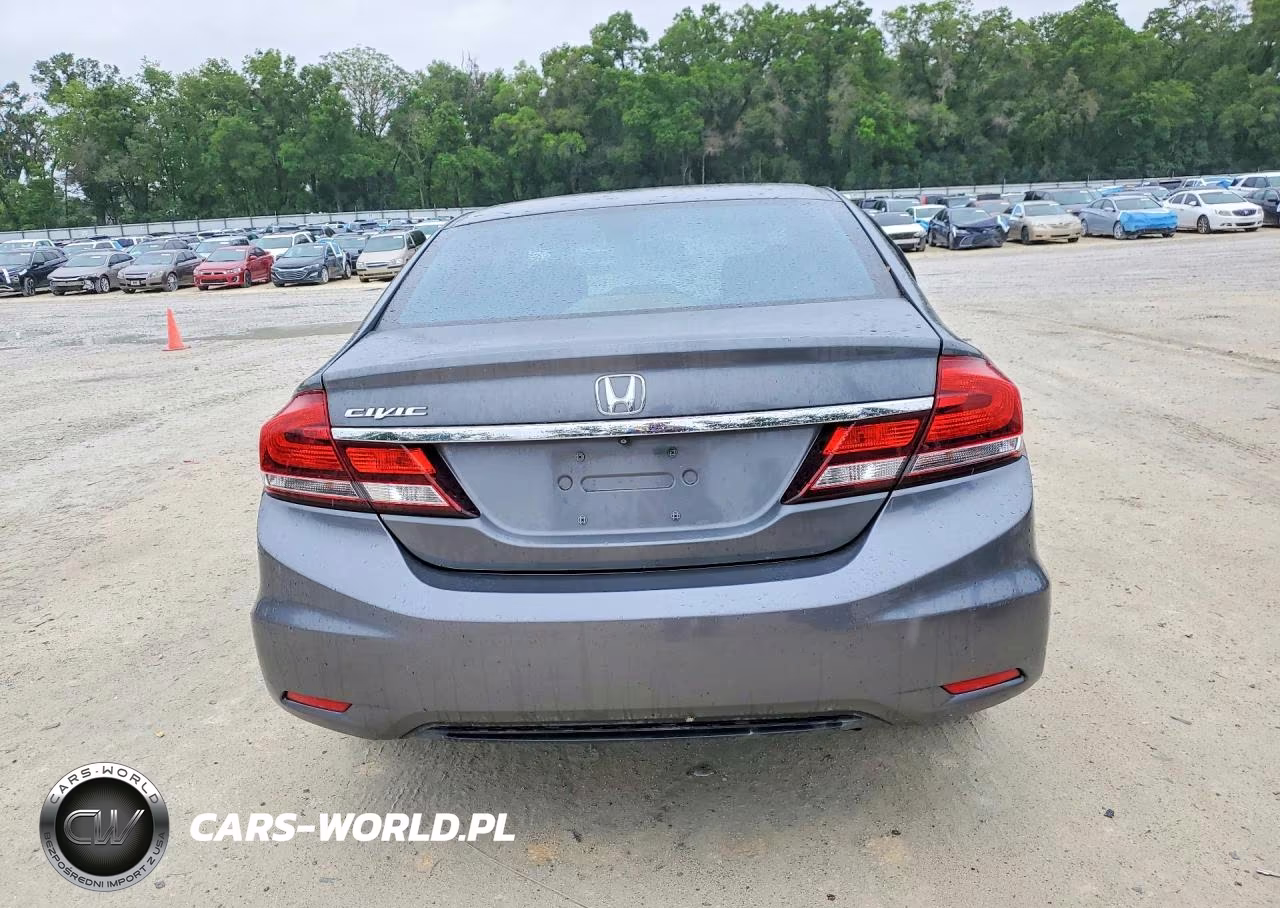 2013 Honda Civic Lx VIN:19XFB2F56DE036677 - 6