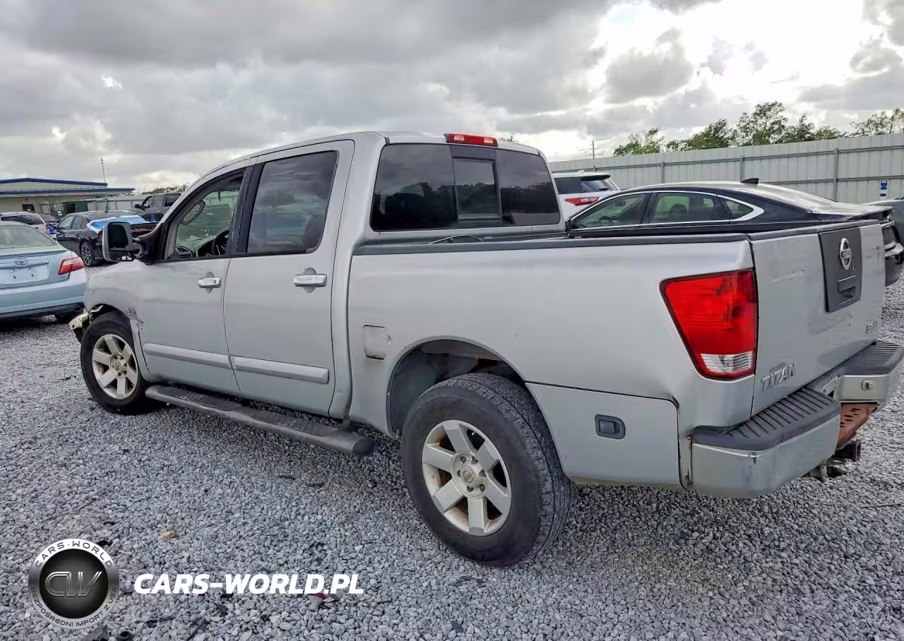 2004 Nissan Titan Xe VIN:1N6AA07A34N568541 - 2
