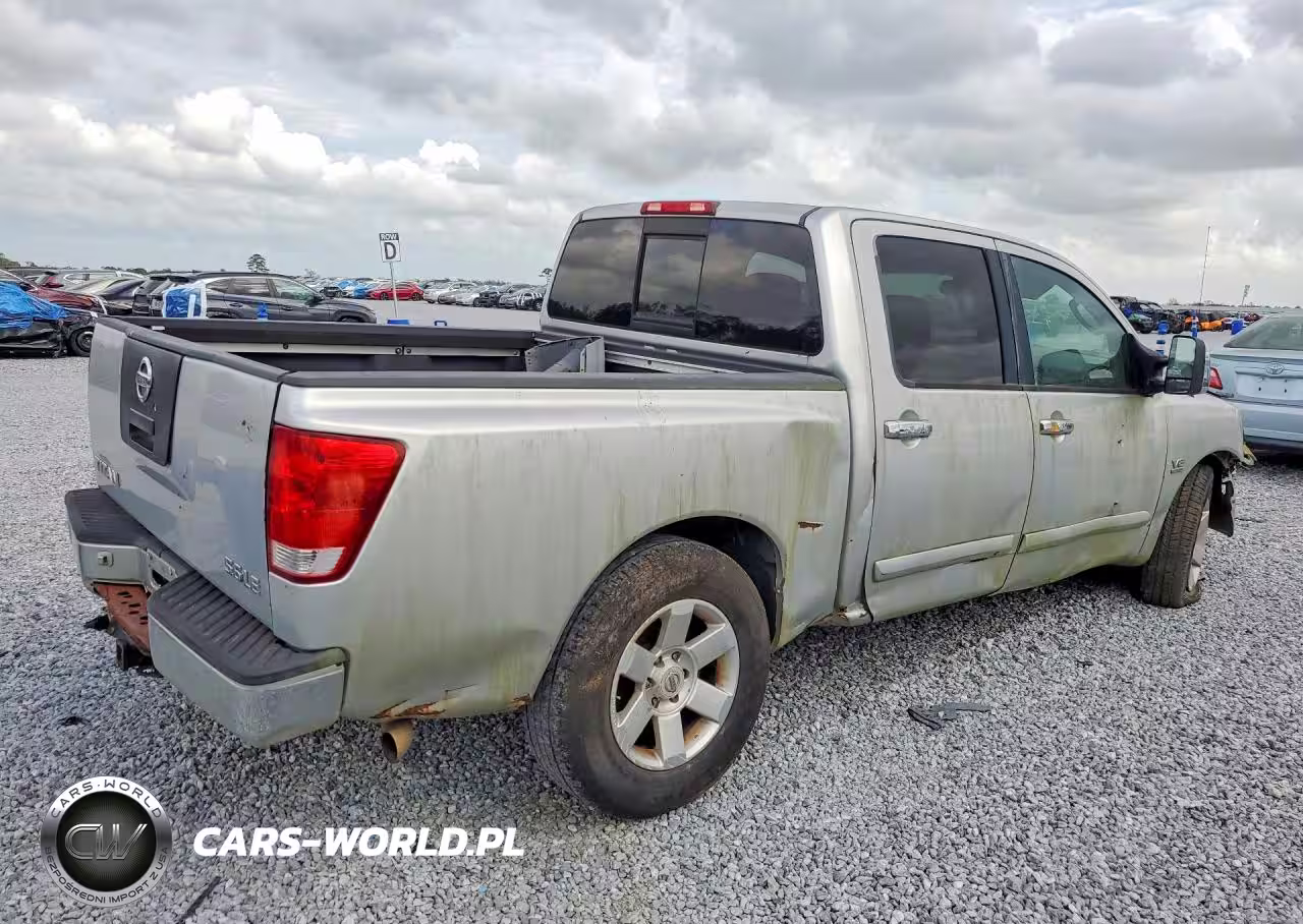 2004 Nissan Titan Xe VIN:1N6AA07A34N568541 - 3