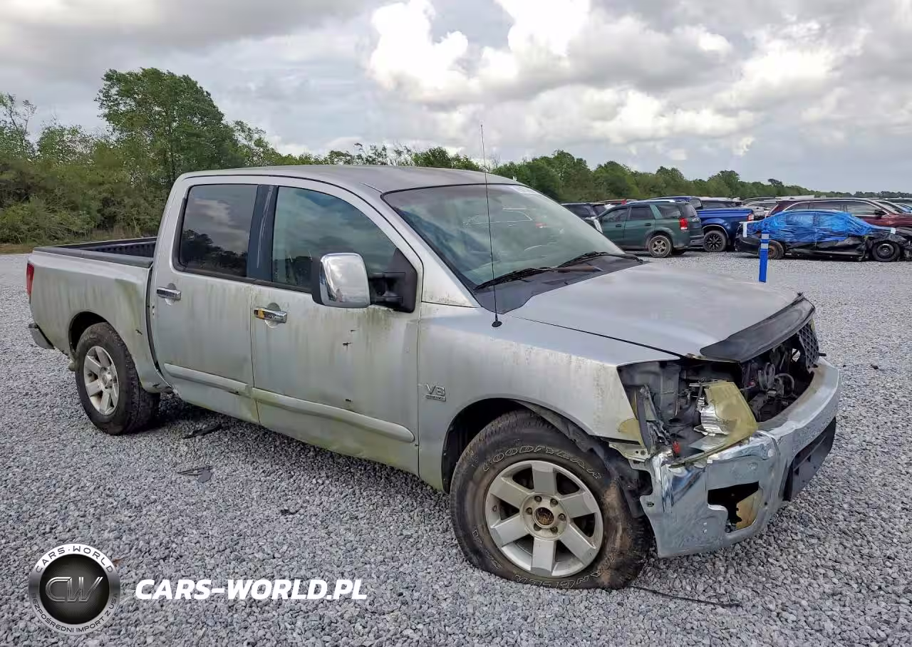 2004 Nissan Titan Xe VIN:1N6AA07A34N568541 - 4
