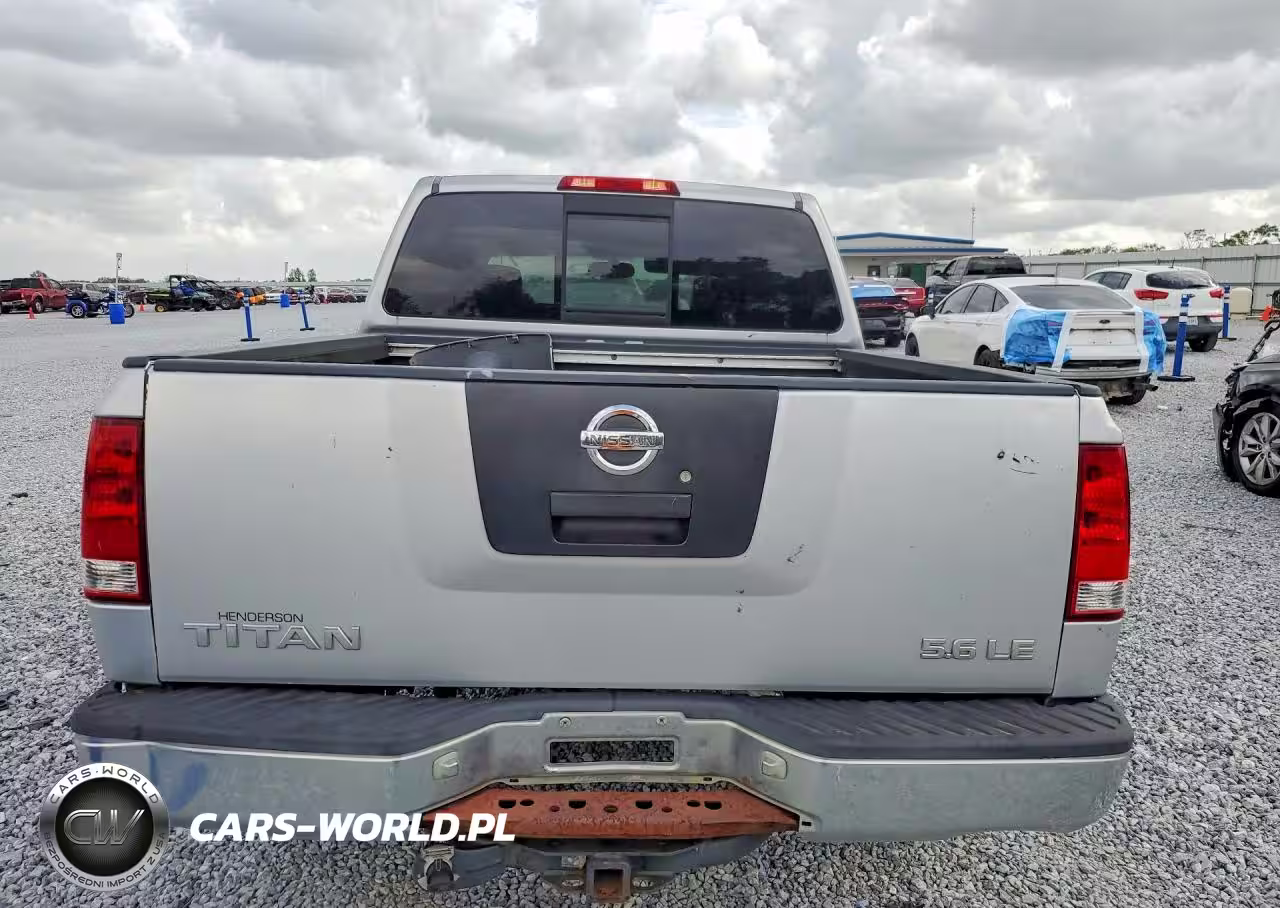 2004 Nissan Titan Xe VIN:1N6AA07A34N568541 - 6