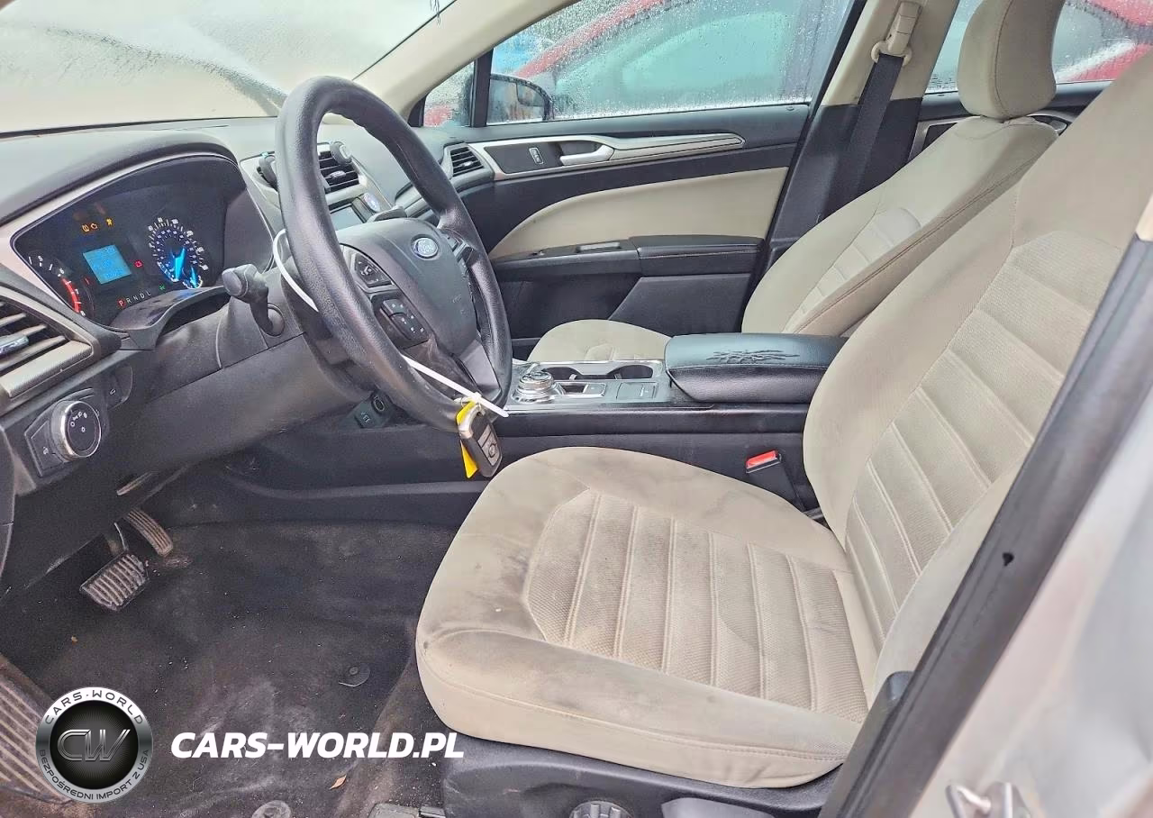 2018 Ford Fusion S VIN:3FA6P0G72JR193610 - 7
