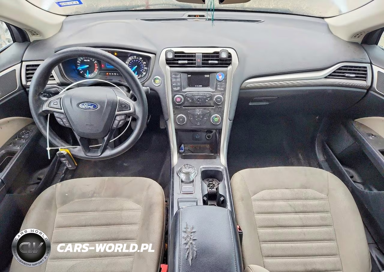 2018 Ford Fusion S VIN:3FA6P0G72JR193610 - 8