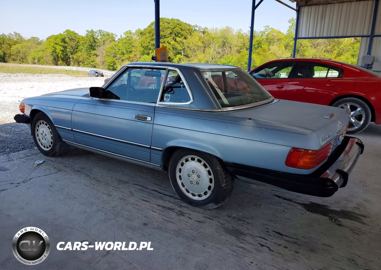 1988 Mercedes-Benz 560 Sl VIN:WDBBA48D9JA088867 - 2