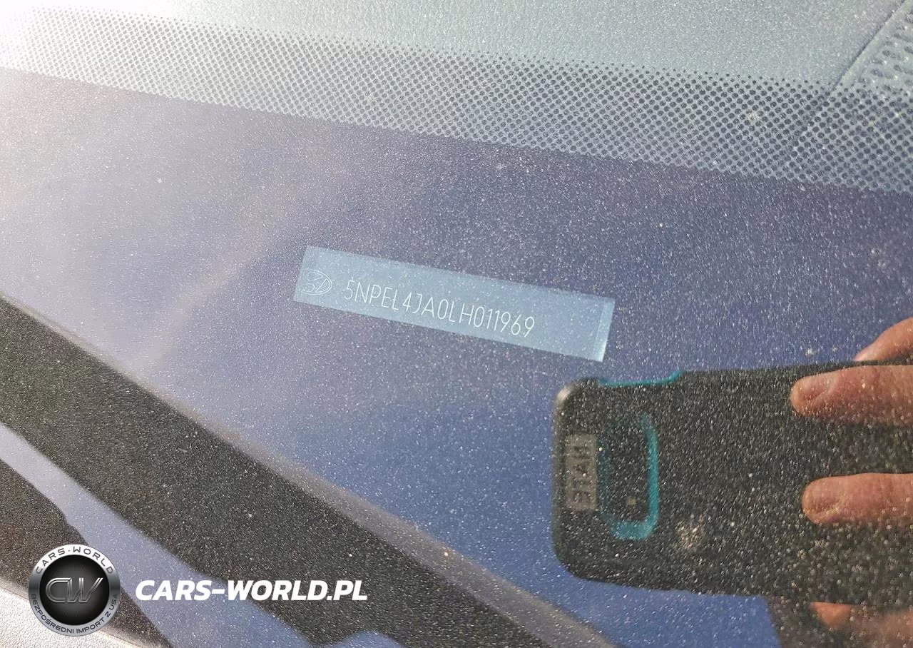 2020 Hyundai Sonata Sel VIN:5NPEL4JA0LH011969 - 12