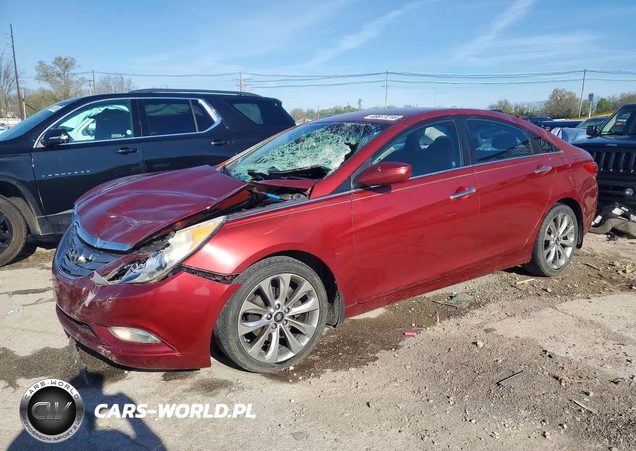 2013 Hyundai Sonata Se VIN:5NPEC4AC5DH713952 - 1