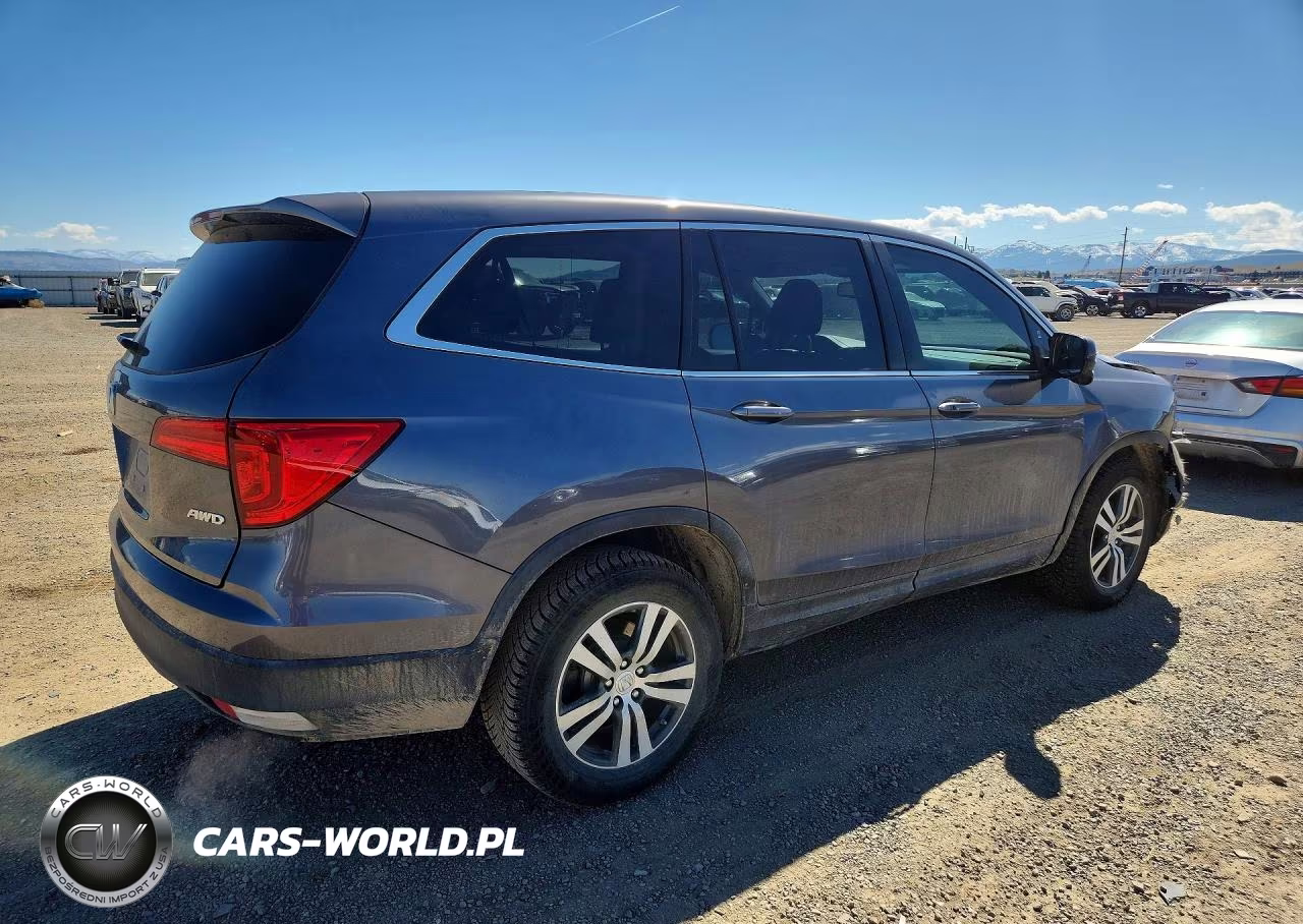 2016 Honda Pilot Exl VIN:5FNYF6H52GB037227 - 3