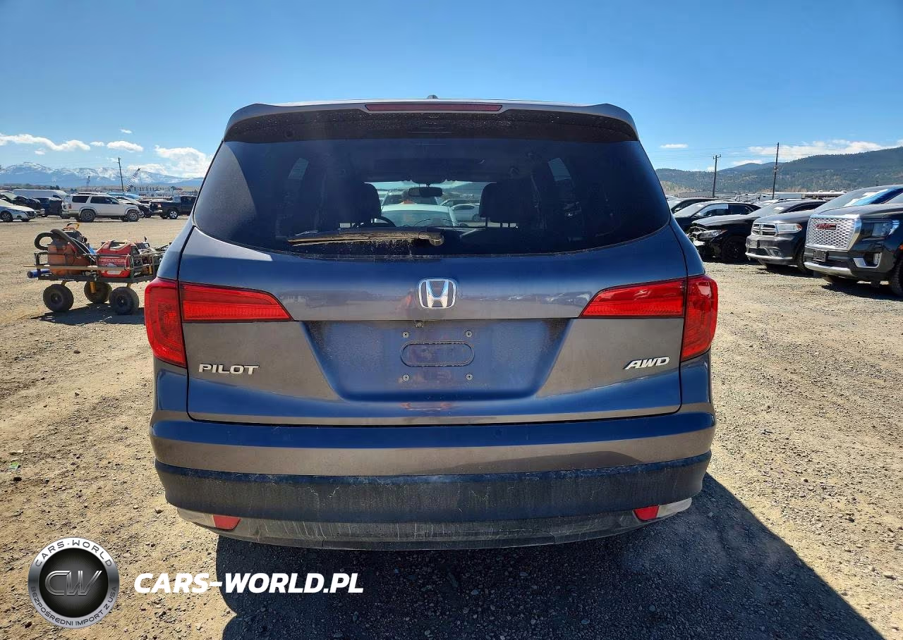 2016 Honda Pilot Exl VIN:5FNYF6H52GB037227 - 6