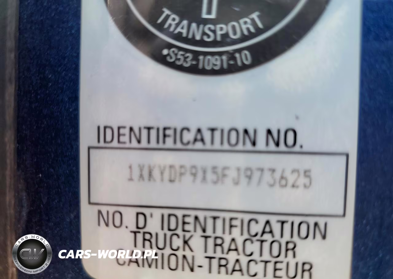 2015 Kenworth T680 Semi Truck VIN:1XKYDP9X5FJ973625 - 10