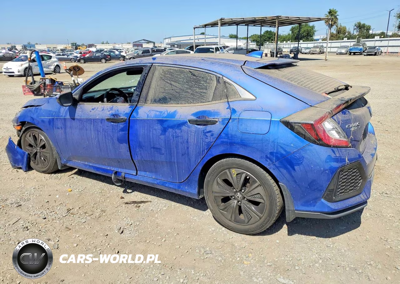2017 Honda Civic Ex VIN:SHHFK7H51HU210485 - 2