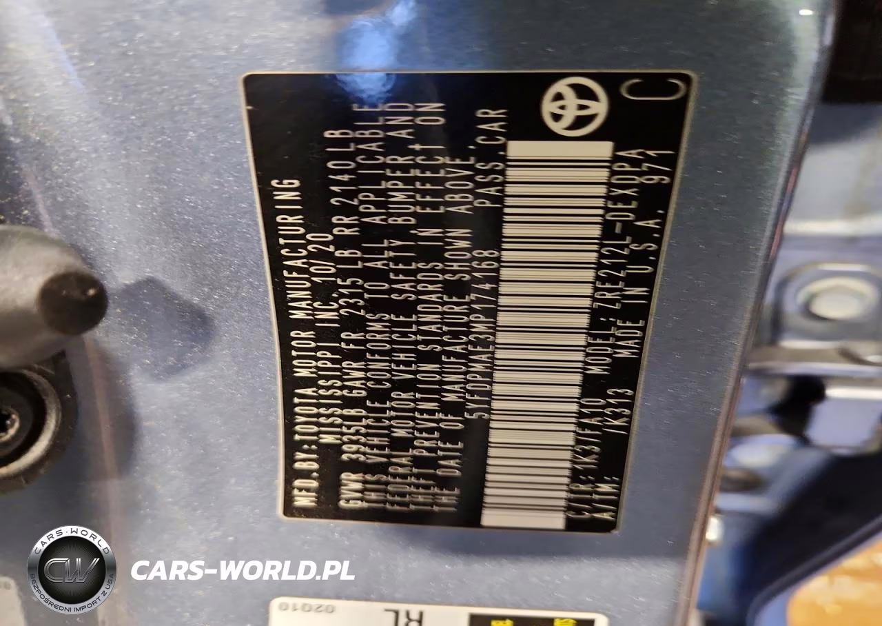 2021 Toyota Corolla L VIN:5YFDPMAE3MP174168 - 13