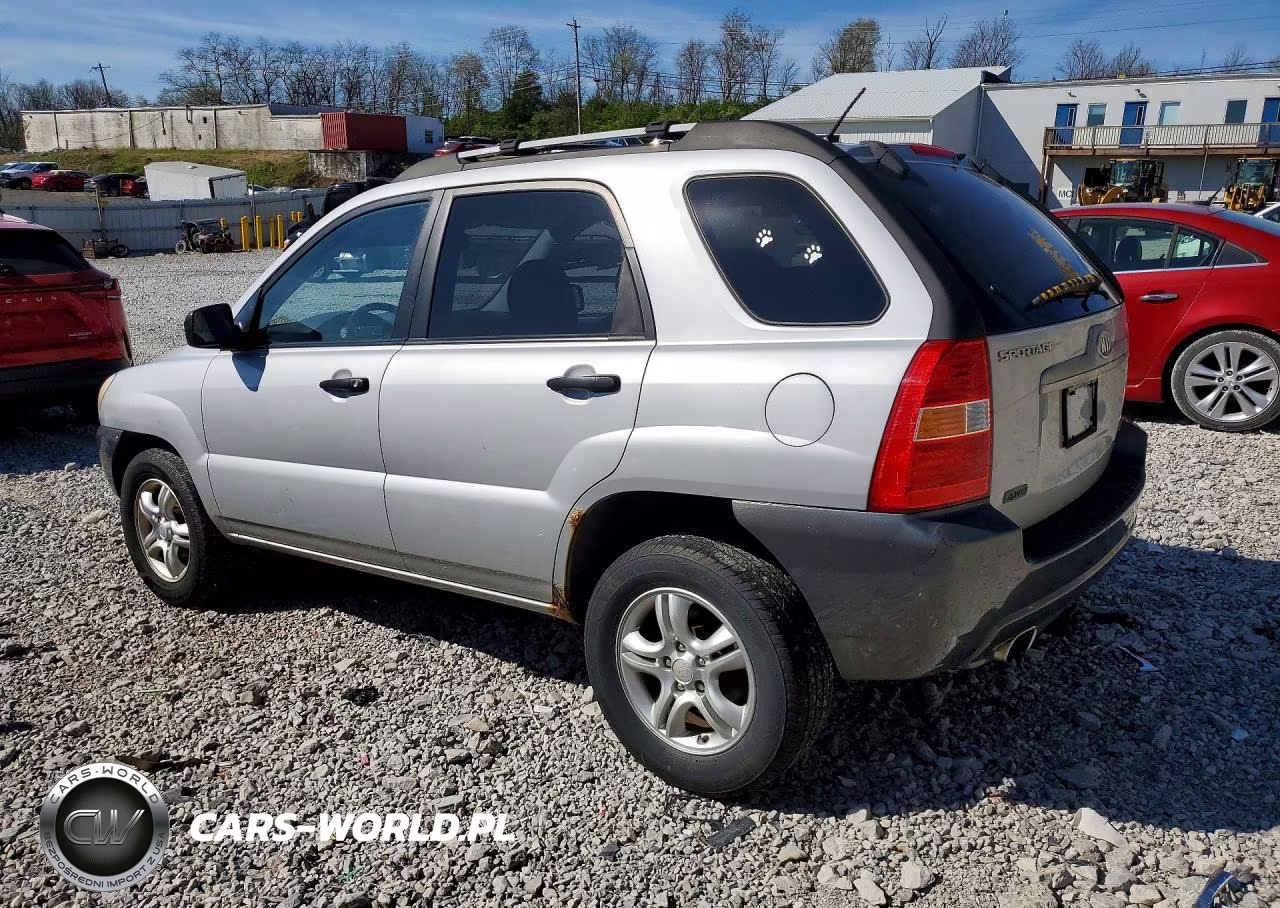 2008 Kia Sportage Lx VIN:KNDJE723887548983 - 2