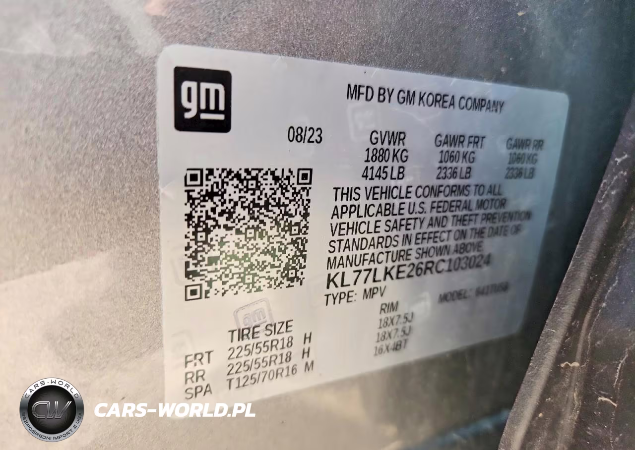 2024 Chevrolet Trax Activ VIN:KL77LKE26RC103024 - 12