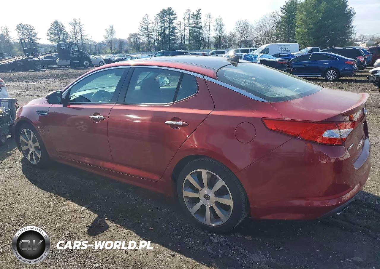 2012 Kia Optima Sx Turbo VIN:5XXGR4A63CG025458 - 2