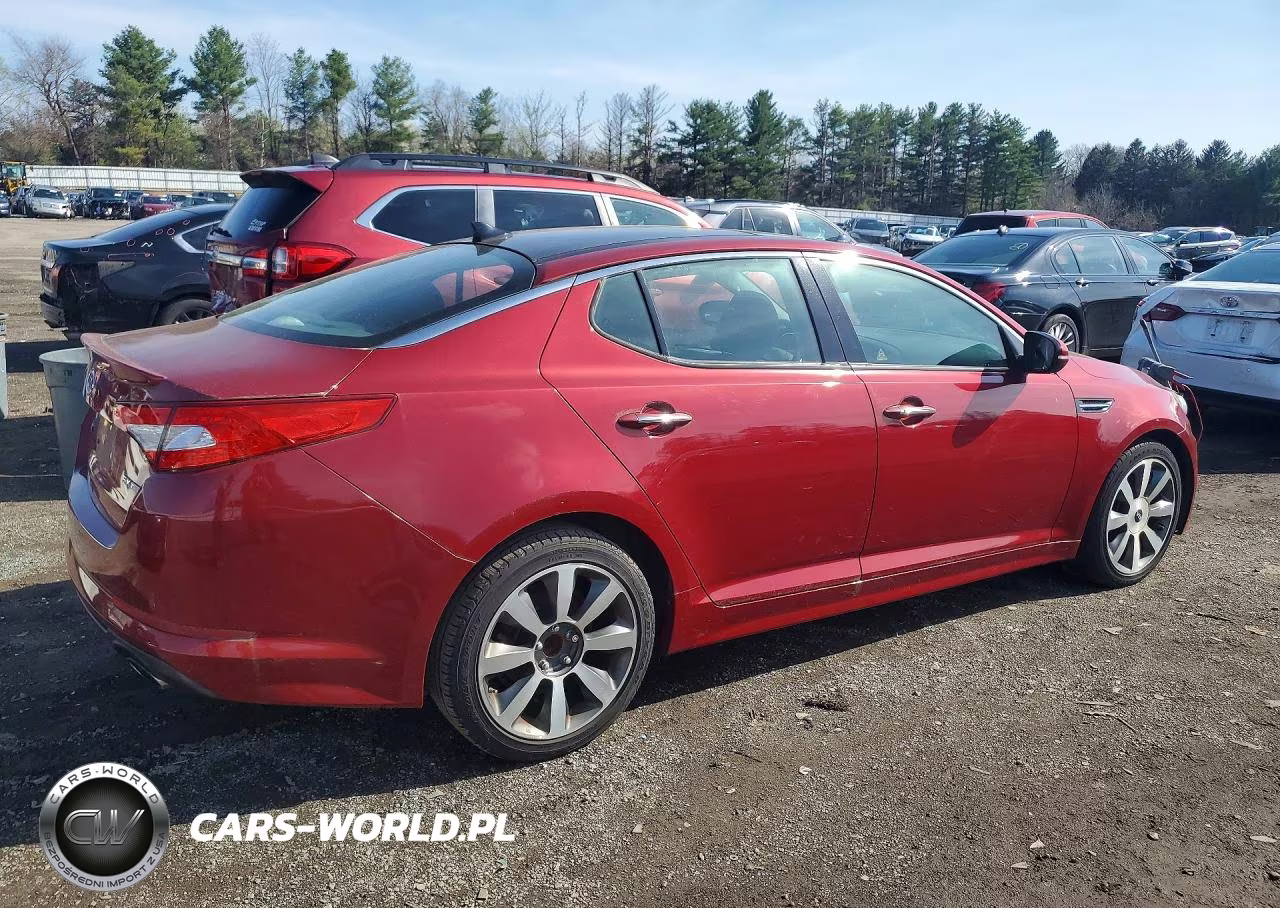2012 Kia Optima Sx Turbo VIN:5XXGR4A63CG025458 - 3
