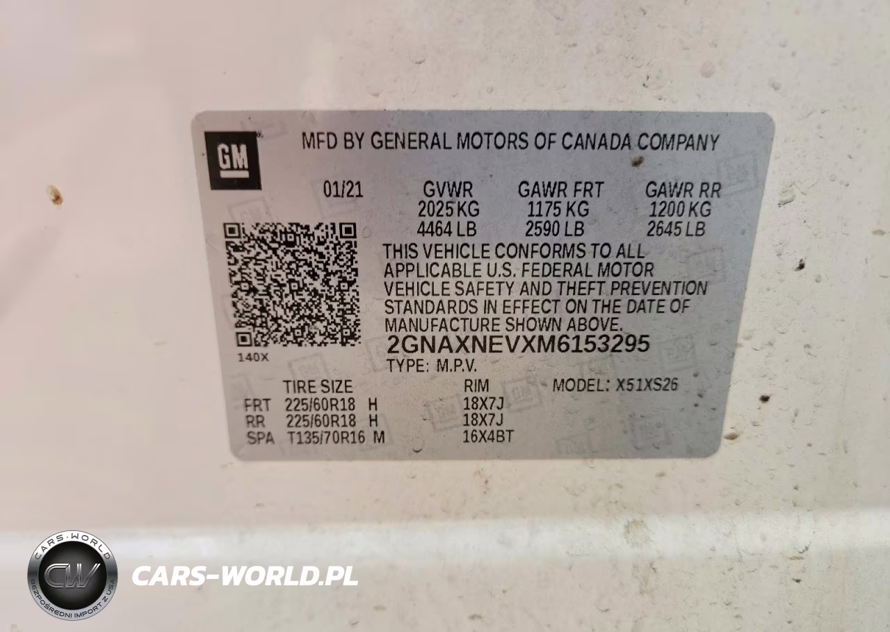 2021 Chevrolet Equinox Premier VIN:2GNAXNEVXM6153295 - 13