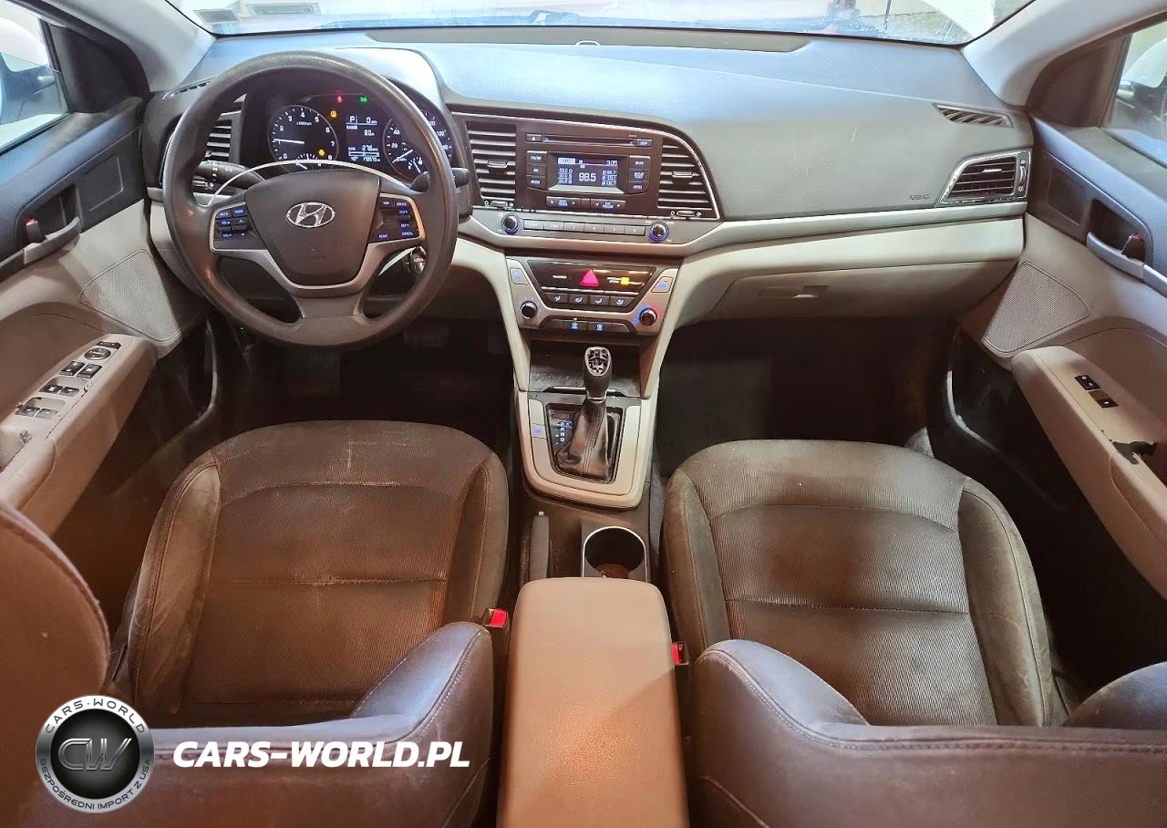 2017 Hyundai Elantra Se VIN:5NPD74LF7HH088094 - 8
