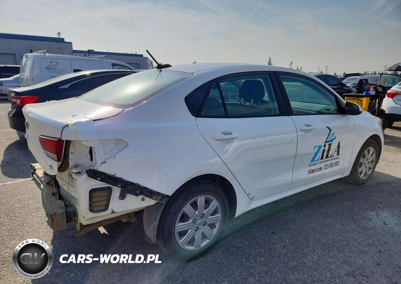 2021 Kia Rio S VIN:3KPA24AD1ME381264 - 3