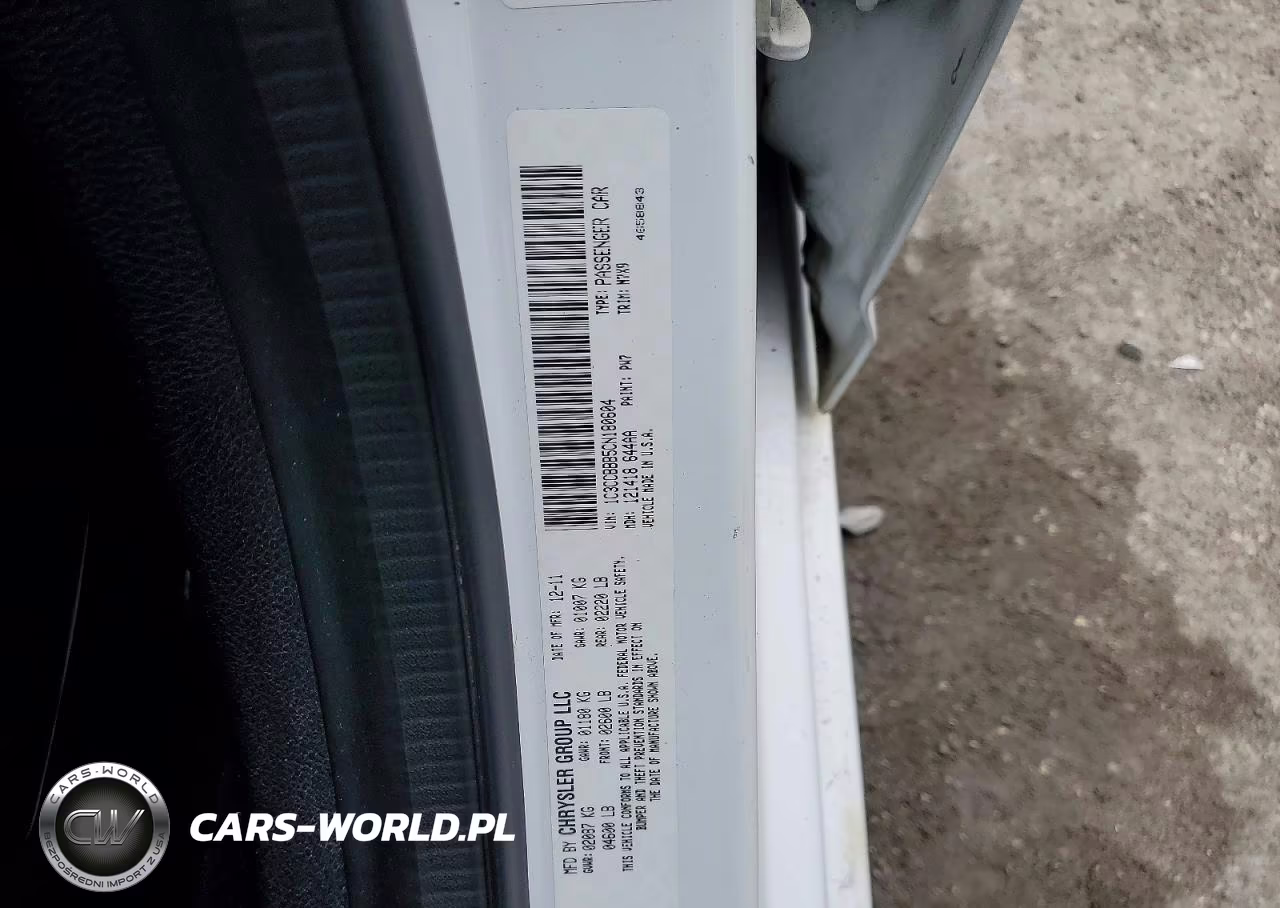 2012 Chrysler 200 Touring VIN:1C3CCBBB5CN180604 - 12