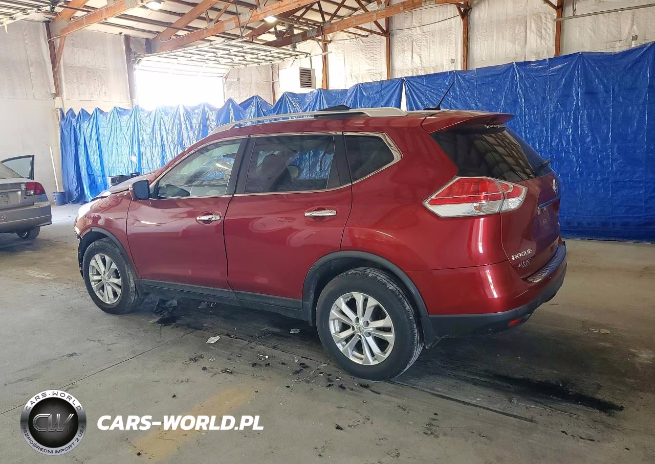 2016 Nissan Rogue Sv VIN:KNMAT2MV9GP656115 - 2